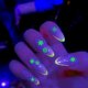 thumbnail image 5 of 1 Uds. Pegatinas adhesivas luminosas para fiesta de Navidad y Halloween, herramienta de manicura con purpurina brillante Diy, Kaili Sencillez, 5 of 5