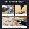thumbnail image 3 of Kit de herramientas rotativas Creality, inalámbrico, 3,7 V, 6 velocidades variables, 3 of 7