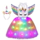 thumbnail image 2 of Viyorshop Disfraz de unicornio para niña, vestido de tutú de unicornio con luz LED arcoíri Viyor Shop Viyorshop, 2 of 2