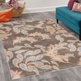thumbnail image 2 of Paisley Decorative Rug, Traditional Floral Like Pattern Curvy Design Oriental Flower Pointy Leaves, Quality Carpet for Bedroom Dorm and Living Room, 6 Sizes, Dark Cocoa, by Ambesonne, 2 of 4