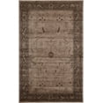 thumbnail image 1 of Unique Loom La Jolla Collection Tone Traditional Area Rug, 5 x 8 ft, Light Brown/Dark Brown, 1 of 2
