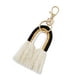 thumbnail image 2 of Llavero Accesorio de Moda Minnieouse Tejiendo Arcoíris Colorido/Negro, 2 of 6