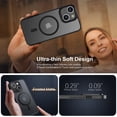 thumbnail image 5 of Magnetic for iPhone 13 Case & iPhone 14 Case [Compatible with Magsafe] Translucent Matte Phone Case iPhone 13/14 Shockproof Protective Case for iPhone 13/14 6.1",Black, 5 of 12
