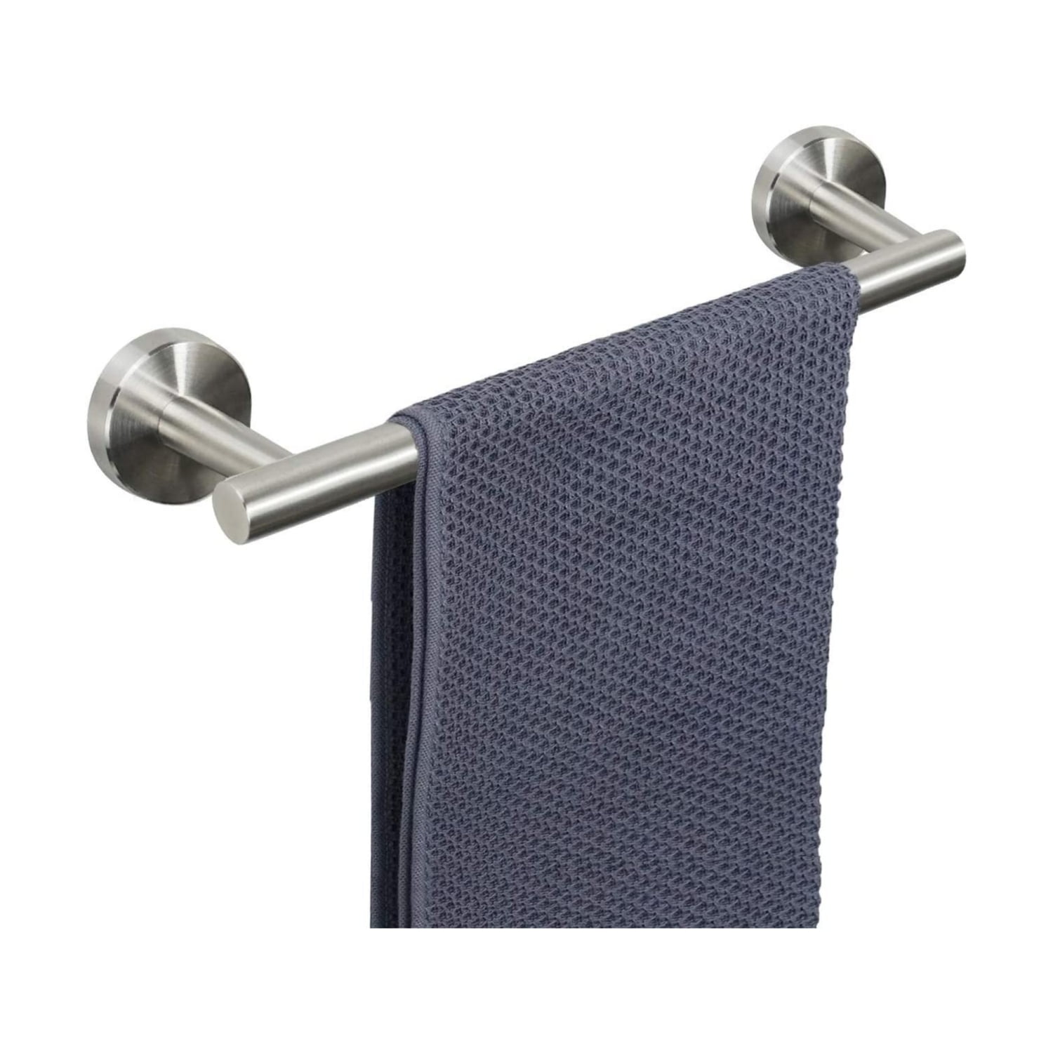 NIERBO 12inch Brushed Nickle Stainless Steel Bathroom Towel Bar Wall