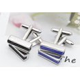 thumbnail image 1 of 1 Pair Cufflinks For Men: Modern Men French Cuff Shirt Sleeve Cufflinks - Lightweight Comfortable Tuxedo Shirt Studs For Business Social Gatherings, 1 of 3