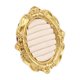 thumbnail image 1 of Bandeja de joyería de terciopelo barroco, soporte de resina para anillos y pendientes, expositor para boutique beige, 1 of 9