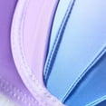thumbnail image 4 of Women Two Piece Mermaid Swimsuit Shell Bikini Set Push Up Swimwear, 4 of 7