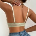 thumbnail image 7 of SCSAlgin Women's Push Up Bra Racerback Front Closure Bras Lace Padded Underwire Plunge, 7 of 7