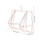 thumbnail image 2 of FUTUREORYY Organizador Colgante Rosa Metalizado Para Prendas Íntimas Con Soporte Flexible Y Protección Para Lencería, 2 of 6