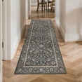 thumbnail image 5 of Washable Runner Rug 2x6 ft Non Slip Backing Farmhouse Vintage Soft Kitchen Rug Low Profile Floor Carpet for Kitchen Hallway Laundry Room Bedroom, 5 of 6