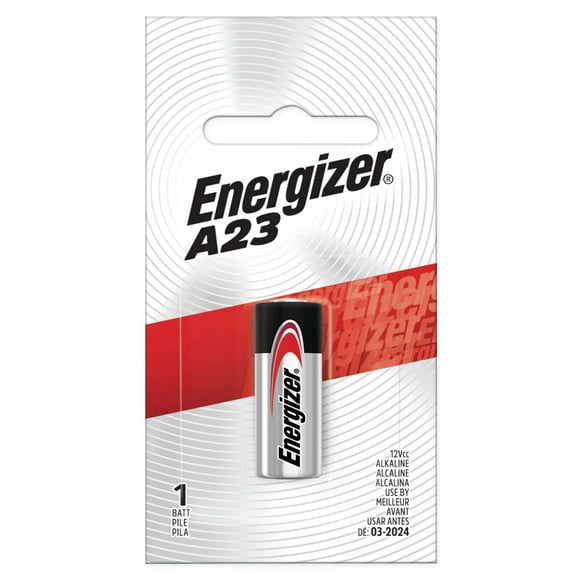 Energizer A23 Batteries (1 Pack), Miniature Alkaline Small Batteries, Pack of 1 battery