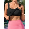 thumbnail image 5 of attraco basics Lady Workout Tank Tops Built in Bras Padded,Sleeveless Athletic Yoga Shirts, 5 of 6