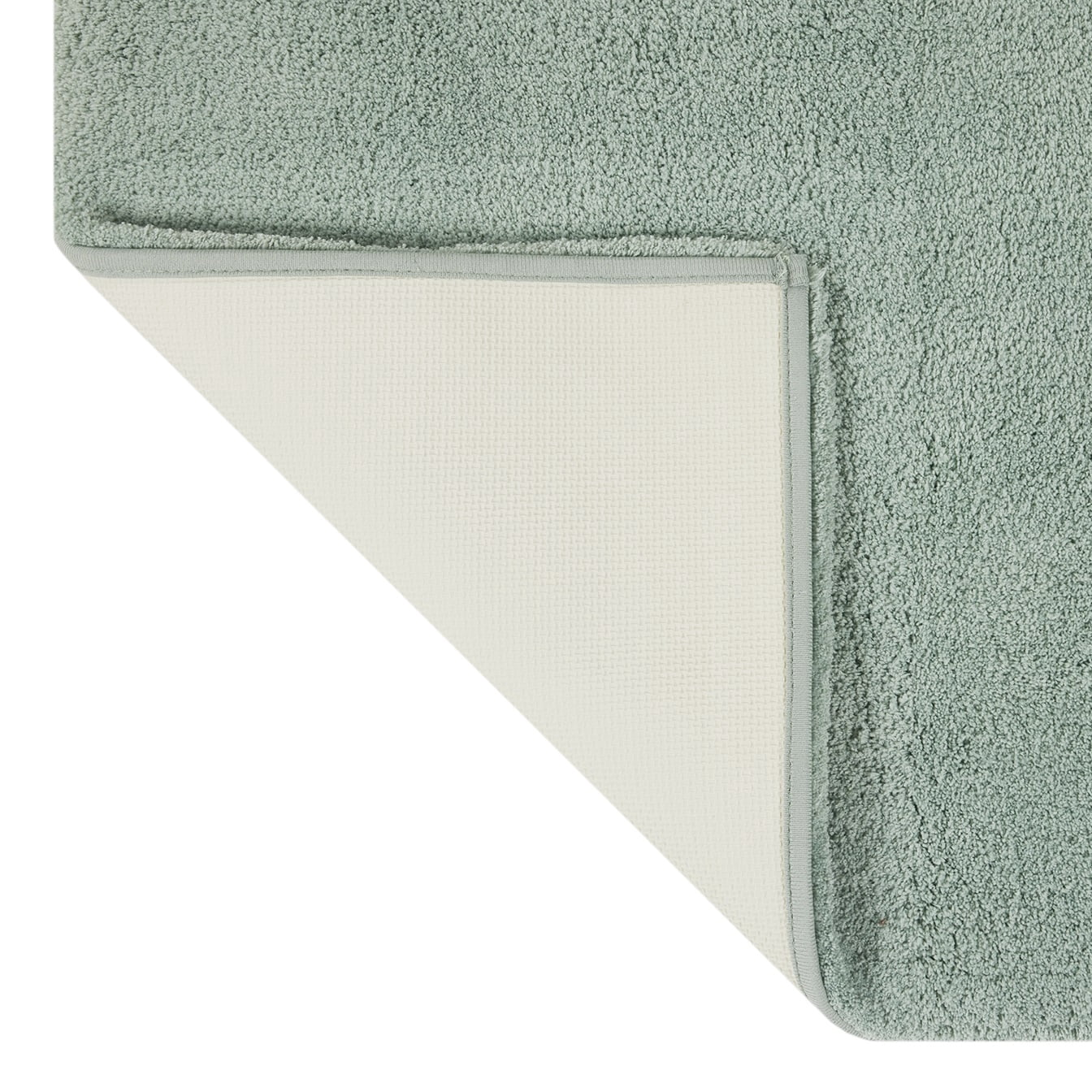 Hotel Style Green Micro-Polyester 24" x 60" Bath Runner
