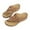 Khaki, variant on Fesfesfes Flip Flop Summer Ladies Fashion Slippers Women's Slope Heel Sandals Casual Wear Flip Flops 9.5(43)