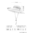 thumbnail image 2 of Chapeau de Soleil pour Femmes Chapeau de Randonnée d'Été Extérieur Casquette de Protection Pliable, 2 of 5