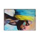 thumbnail image 2 of Retrato abstracto pintura al óleo lienzo impreso meditación mujeres cara habitación decoración de la pared oficina en casa cuadro de pared sin marco seitruly JJ19748-02, 2 of 6