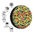 thumbnail image 4 of Yiaed Berries And Citrus Print Print Tire Wheel Cover, tire covers for trailers,rv wheel covers,rv tire covers, camper tire covers,tire covers for cars-14 inch, 4 of 6