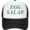 thumbnail image 1 of Egg Salad Trucker hat Funny Golf Humor Gift for Golf Lover Mesh Caps, 1 of 7