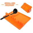 thumbnail image 4 of FENGGUIQU Practical Silicone Spoon Rest for Kitchen Prevent Slipping Keep Clean, 4 of 6