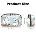 thumbnail image 5 of Animal Cord Organizer Travel Bag with Waterproof Oxford Fabric, Cable Storage Organizer Case for Electronic Devices, Small Parts Storage Box - 5.9x9.44x3.14 in, 5 of 6