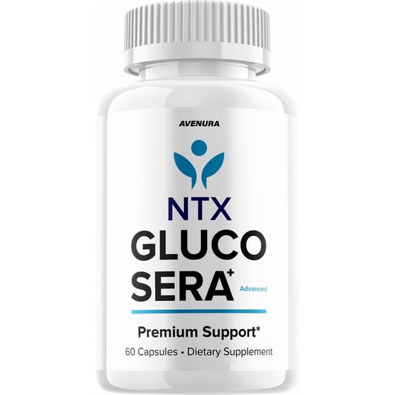 Gluco Sera Capsules –  NTX GlucoSera Natural Blend Glycogen Formula for Health Support, 1 Pack, 60 Capsules