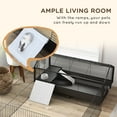 thumbnail image 4 of PawHut Guinea Pig Cage for Small Animals, Foldable with Wheels, 4 of 10