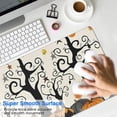 thumbnail image 4 of Long Mouse Pads for Desk,Halloween Pumpkins and Spooky Trees Desk Mats on Top Of Desks, Desk Mouse Pad Extra Large with 3mm Non-Slip Base and Stitched Edge for Gaming,Office,Work,Home 35.4x15.7in, 4 of 5