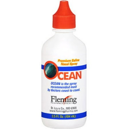 OCEAN Saline Nasal Spray 3.5 oz (Pack of 3)