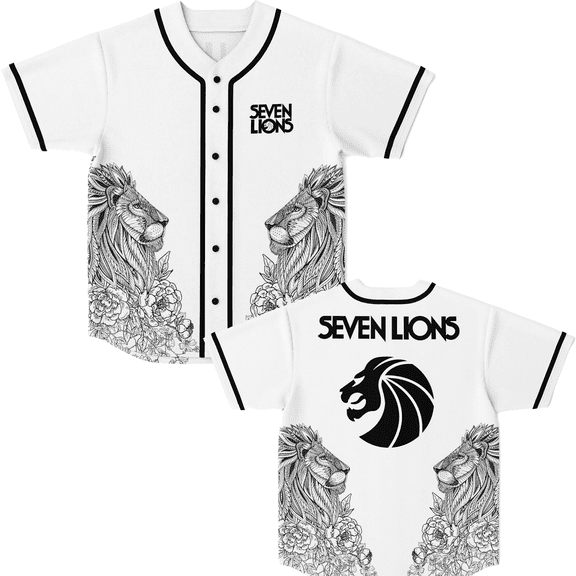 Seven Lions Logo Baseball Jacket T-shirt Unisex Casual 2026 Fashion Summer Short Sleeved Tee Clothing
