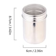 thumbnail image 3 of Raindrops Stainless Steel Seasoning Shaker Set for Kitchen, 3 of 4