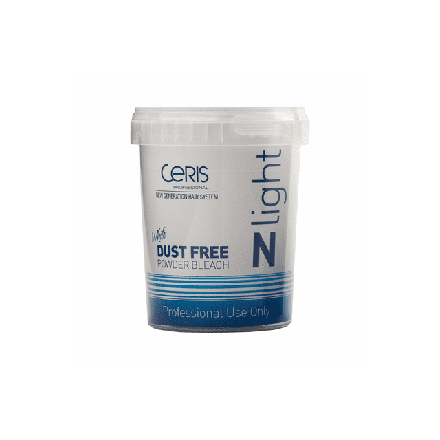 Ceris White Bleach, Dustless, Bonded, Professional Hair Color Lifter, Effective Hair Color Bleach lifts up to 7 plus shades, 500gr