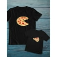 thumbnail image 5 of Father Son Matching Shirts Dad Gifts from Daughter Pizza Daddy and Me Outfits Dad Black XXX-Large/Toddler Black 5/6, 5 of 8
