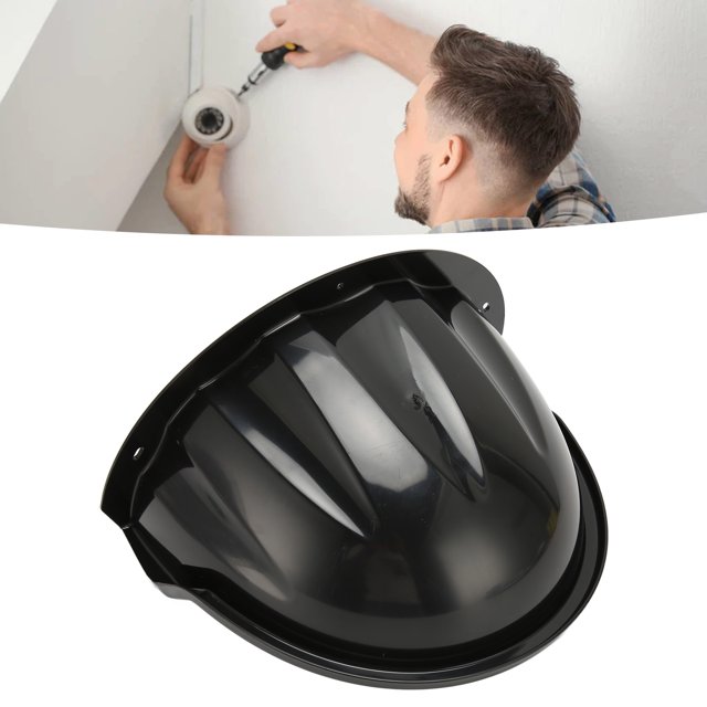 Cubierta Cámara Seguridad, Plástico Abdominal Lluvia Solar Refugio Protector Para Cabeza Pelota Cámara Vigilancia Cúpula Dispositivos Eléctricos Al Aire Libre