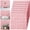 Elegant Pink, variant on 3D Foam Brick Peel and Stick Wallpaper Red Brick