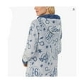 thumbnail image 2 of Harry Potter Ladies' Women Adult Plush Cozy Fleece One-Piece Hooded Pajama Sleepwear Small, Blue NEW, 2 of 4
