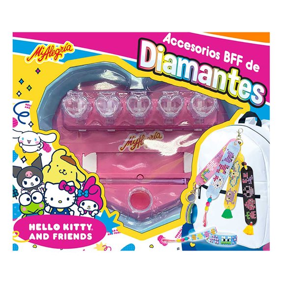 Fábrica Hello Kitty Accesorios Diamantes Mi Alegría Kit Creativo