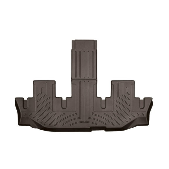 WeatherTech Custom Fit FloorLiners compatible with 2019-2026 Subaru Ascent - 3rd Row, Cocoa