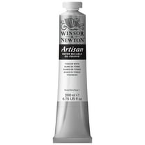 Winsor & Newton Artisan Water Mixable Oil Colours Paint, 200ml Tube, Titanium White