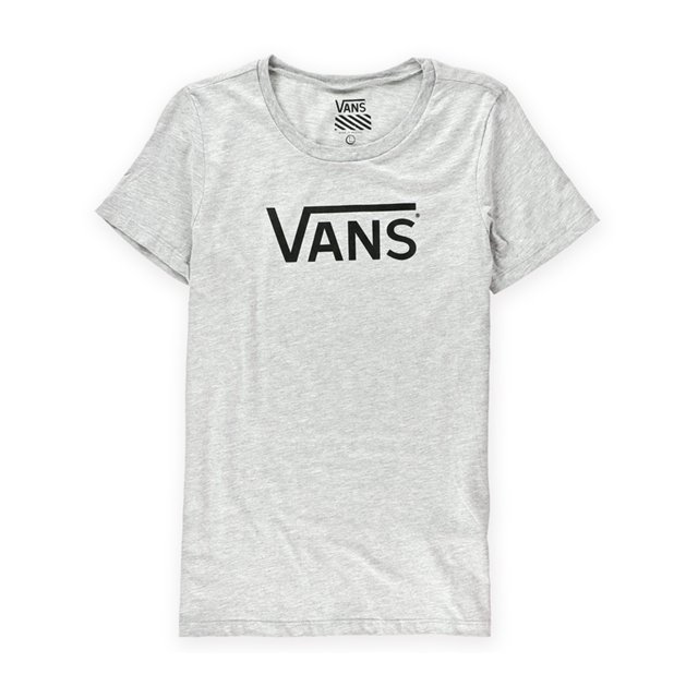 Vans Womens Allegiance II Camiseta gráfica, gris, mediana Vans Camiseta gráfica