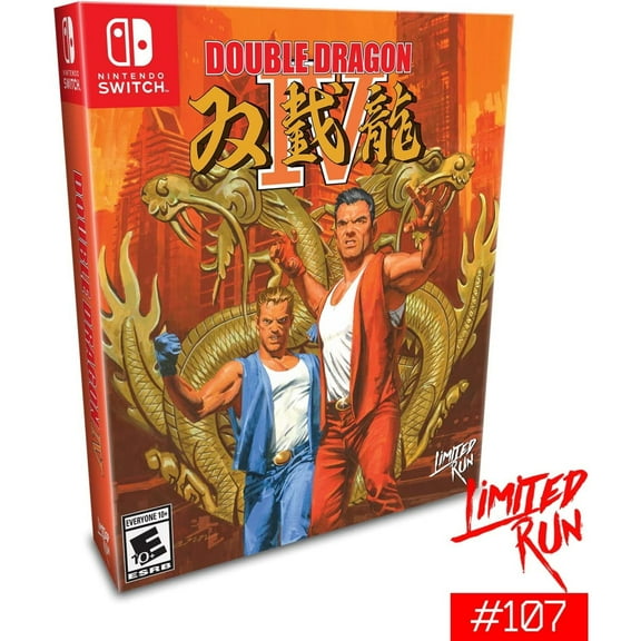 Double Dragon IV 4 Collectors Edition (Limited Run Games) (Nintendo Switch)