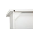 thumbnail image 4 of Columbia Staircase Bunk Bed Twin over Full with 2 Raised Panel Bed Drawers in White, 4 of 6