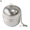 thumbnail image 2 of Joernso 1 Set Tea Strainer Food Grade Rust-proof Stainless Steel Hanging On Cup Style Loose Tea Leaf Infuser for Home, 2 of 8