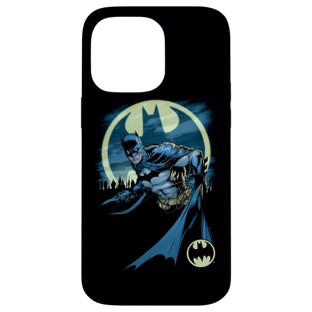 Funda para iPhone 14 Pro Max BATMAN con Logo del Murciélago