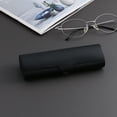 thumbnail image 1 of Estuche para gafas de metal ligero, pequeño y portátil, estuche para gafas de aleación de aluminio esmerilado, 1 of 3