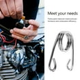 thumbnail image 2 of FOMIYES  Spring Single Seat Accessories Motorcycle Springs Solo Motorbike Work Silver, 2 of 8