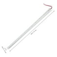 thumbnail image 2 of Shisuyan 2pcs Dc 12v 50cm Aluminium Rigid LED Strip Bar Light Under Cabinet (Warm White), 2 of 8