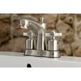 thumbnail image 3 of kingston brass fb7615zx millennium 4-inch center set lavatory faucet with retail pop-up oil rubbed bronze, 3 of 3