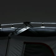 Ozark Trail 8-Person Instant Cabin Tent with LED Lighted Poles and Bluetooth Speaker, 13 ft x 9 ft