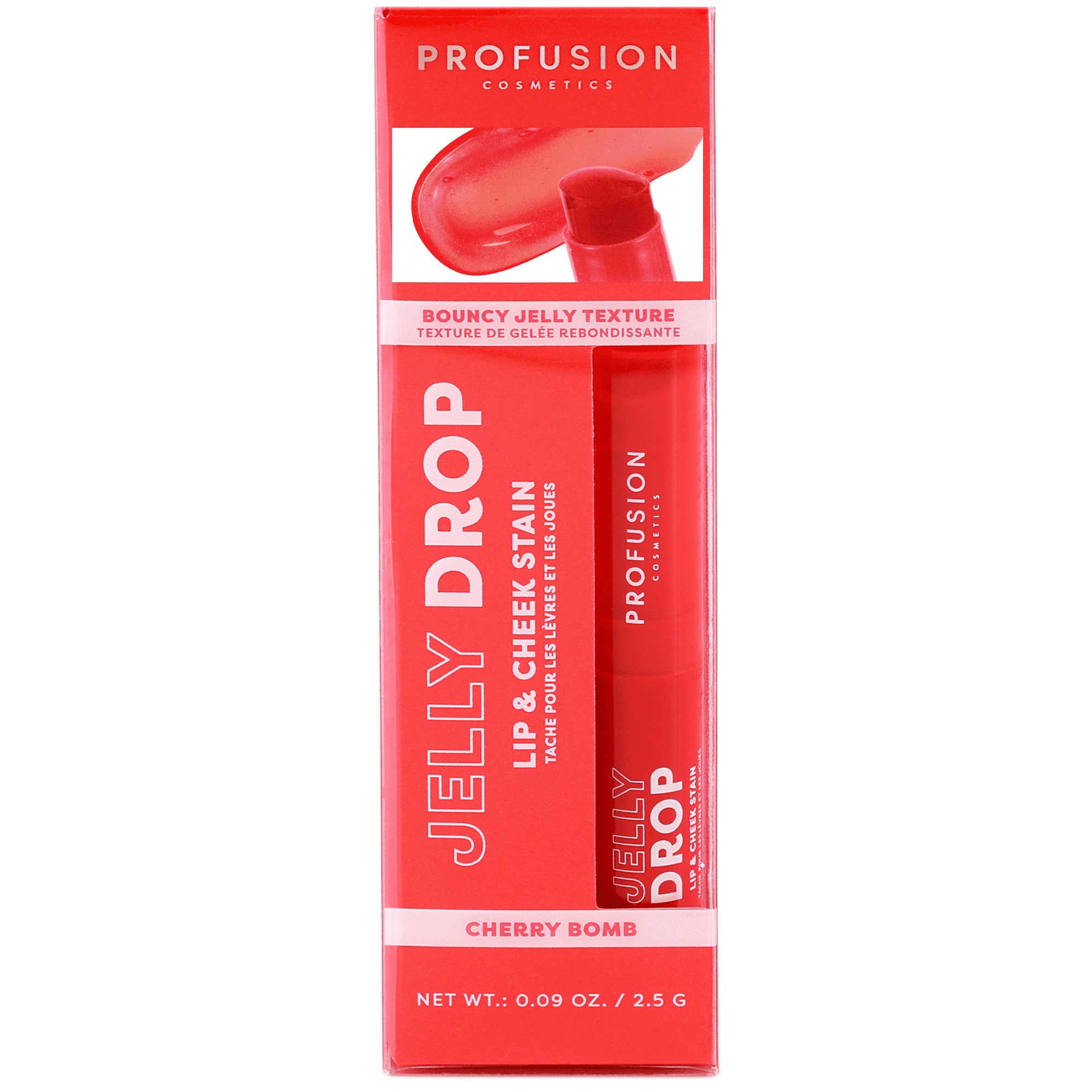 Profusion Cosmetics Jelly Drop Lip & Cheek Stain - Cherry Bomb