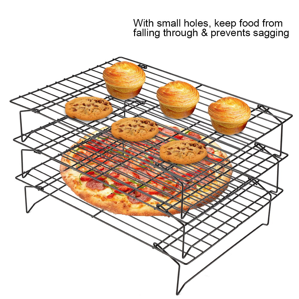 Multifunctional Stainless Steel Nonstick Barbecue Grills Cooling Rack Grid Home 